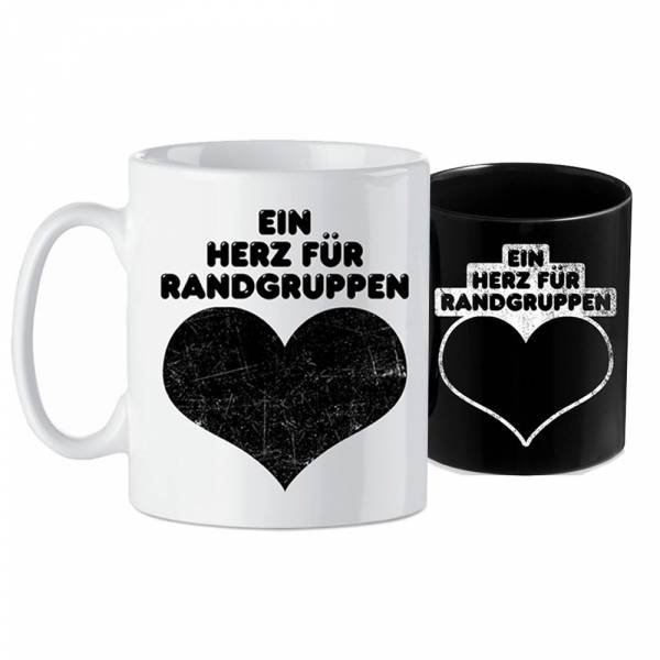 KrawallBrüder - Ein Herz für Randgruppen, Kaffeetasse verschiedene Farben