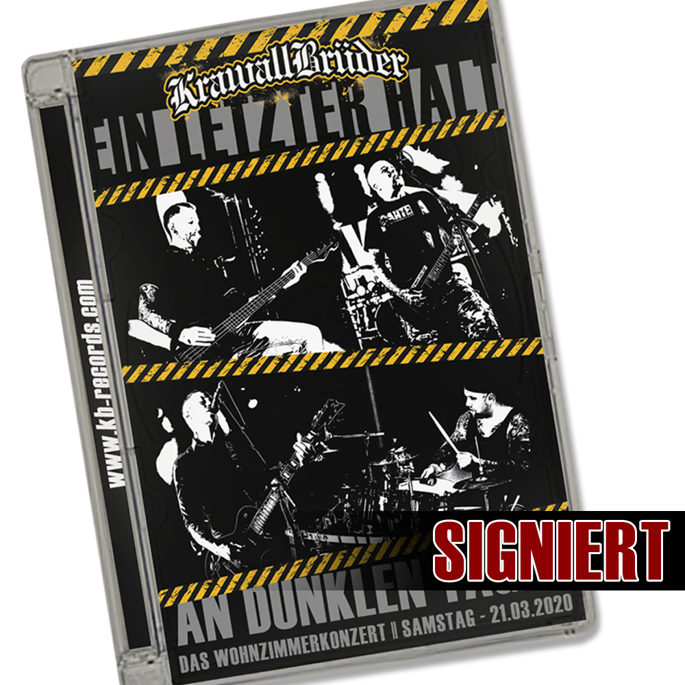 KrawallBrüder - Ausnahmezustand, DVD Signiert KrawallBrüder - Ausnahmezustand, DVD Signiert