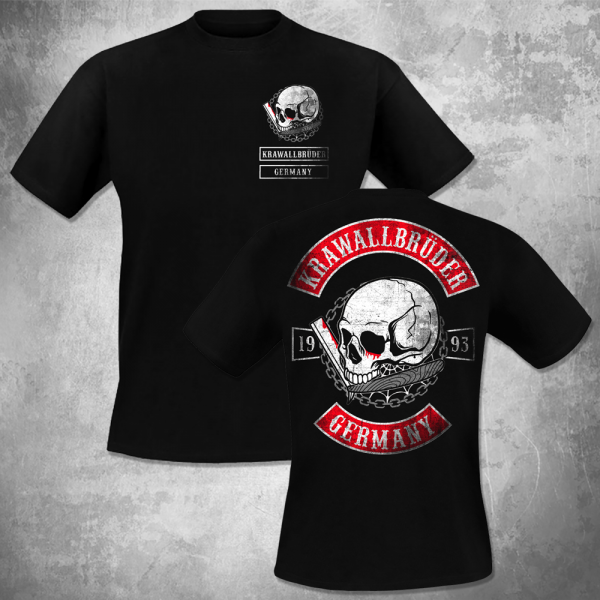 KrawallBrüder - Germany, T-Shirt schwarz AKTION