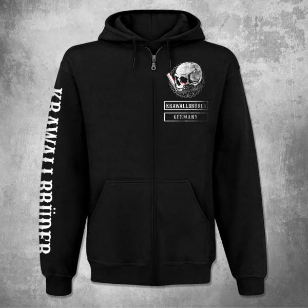 KrawallBrüder - Patch, Kapuzenjacke schwarz