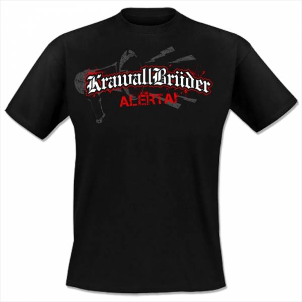 KrawallBrüder - Alerta!, T-Shirt [schwarz]