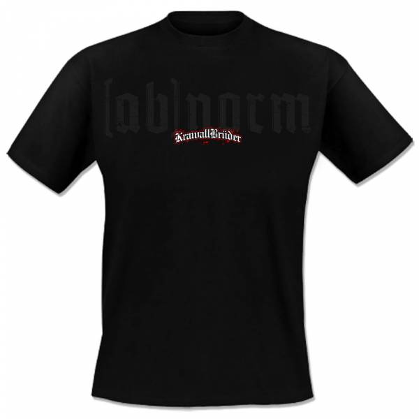 KrawallBrüder - [ab]norm Logo, T-Shirt, schwarz abnorm