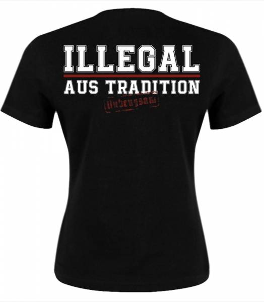 KrawallBrüder - Unbeugsam, Girl Shirt [schwarz]