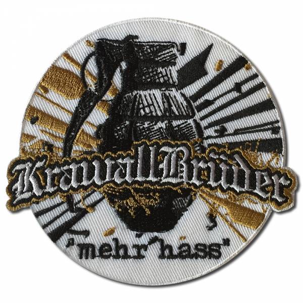 KrawallBrüder - Mehr Hass, Aufnäher