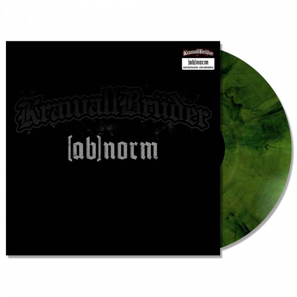 KrawallBrüder - [ab]norm, LP 2. Auflage grün/schwarz lim.333 nummeriert abnorm