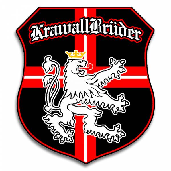 KrawallBrüder - Saarland Wappen, Aufnäher