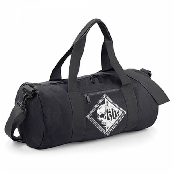 KrawallBrüder - KB Raute, Barrel Bag [schwarz]