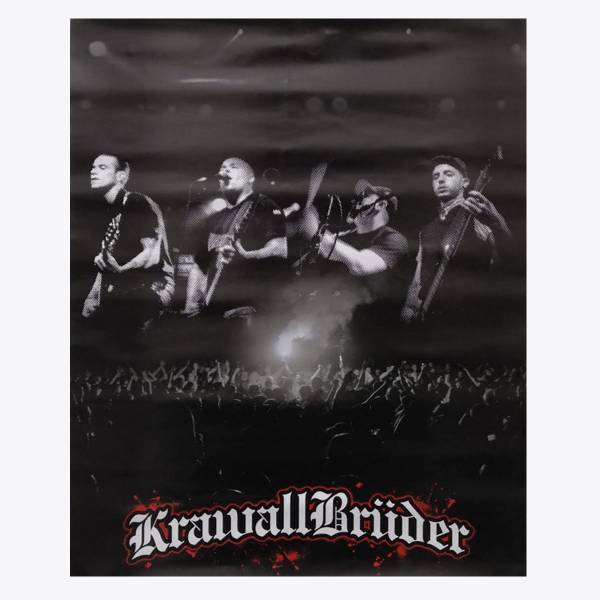 KrawallBrüder - Band live, Poster