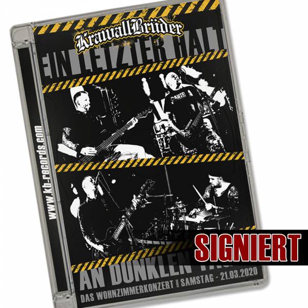 KrawallBrüder - Ausnahmezustand, DVD Signiert