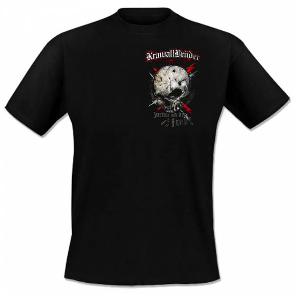 KrawallBrüder - Zurück an die Front, T-Shirt, schwarz