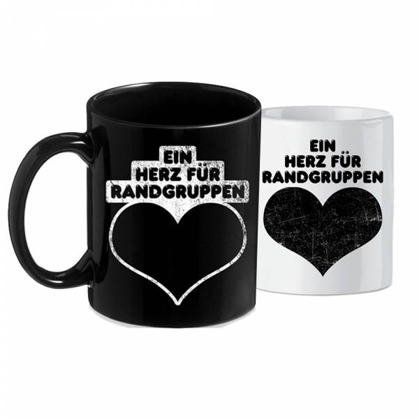 KrawallBrüder - Ein Herz für Randgruppen, Kaffeetasse verschiedene Farben