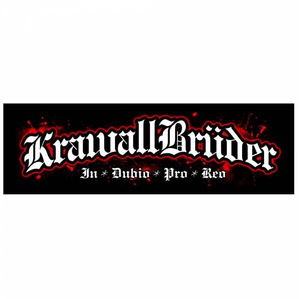 KrawallBrüder - In Dubio Pro Reo, Aufkleber / Sticker