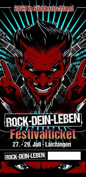 KrawallBrüder - Rock dein Leben 27.07-29.07. Festival Ticket