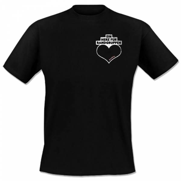 KrawallBrüder - Ein Herz für Randgruppen , T-Shirt, schwarz