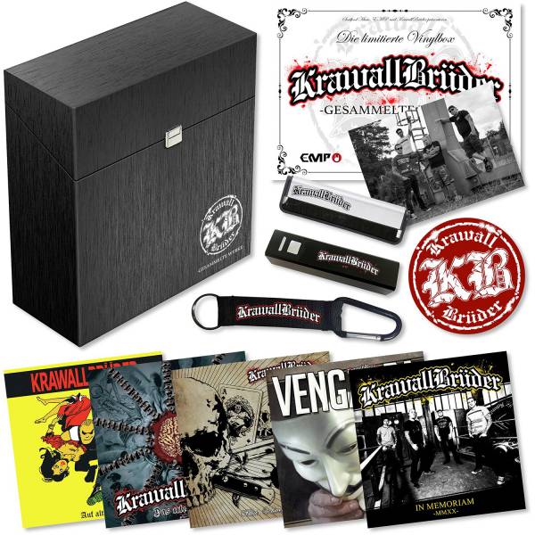 KrawallBrüder - Gesammelte Werke, LP Box lim. 333 5 Alben (EMP Standard)