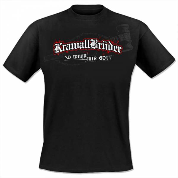 KrawallBrüder - So wahr mir Gott, T-Shirt [schwarz]