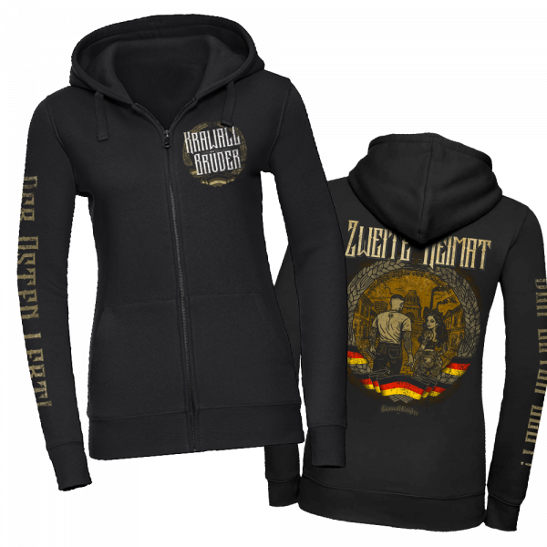 KrawallBrüder - Zweite Heimat II, Girly Kapuzen Zippjacke AKTION