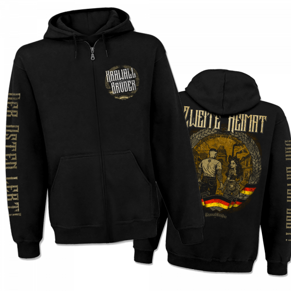 KrawallBrüder - Zweite Heimat II, Kapuzen Zippjacke AKTION