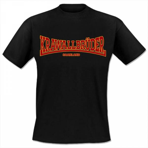 KrawallBrüder - Saarland, T-Shirt [schwarz]