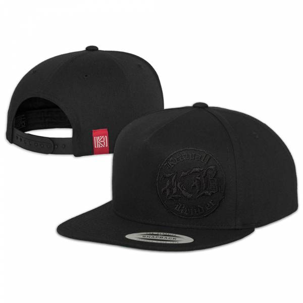 KrawallBrüder - Logo rund, Flexfit Cap Snapback / Flat Panel