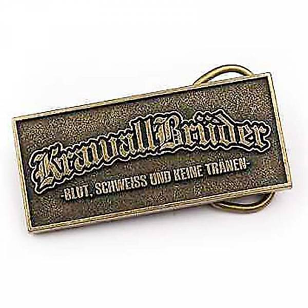 KrawallBrüder - Blut Schweiss und keine Tränen, Gürtelschnalle