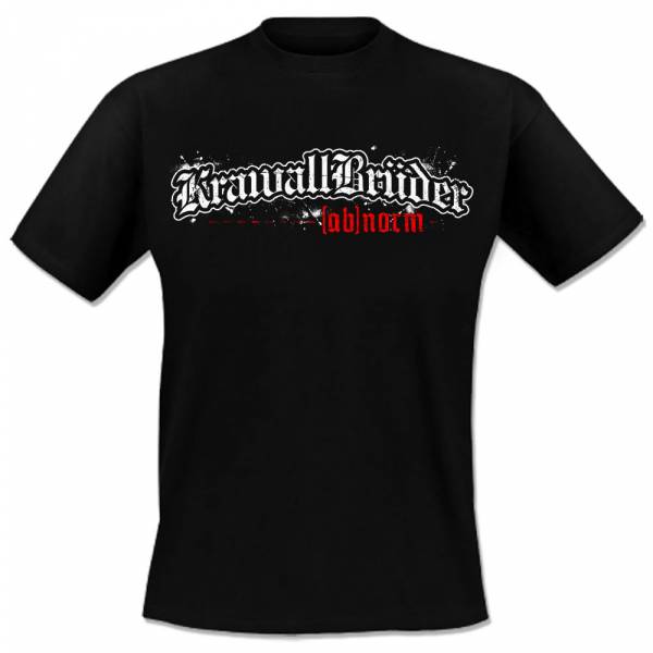 KrawallBrüder - [ab]norm Band, T-Shirt, schwarz abnorm