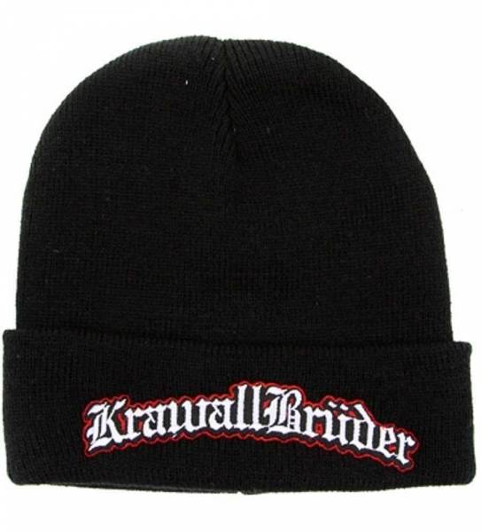 KrawallBrüder - Logo, Strickmütze [schwarz]