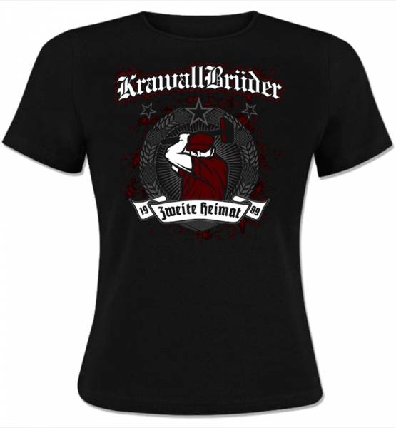 KrawallBrüder - Zweite Heimat, Girl Shirt [schwarz]