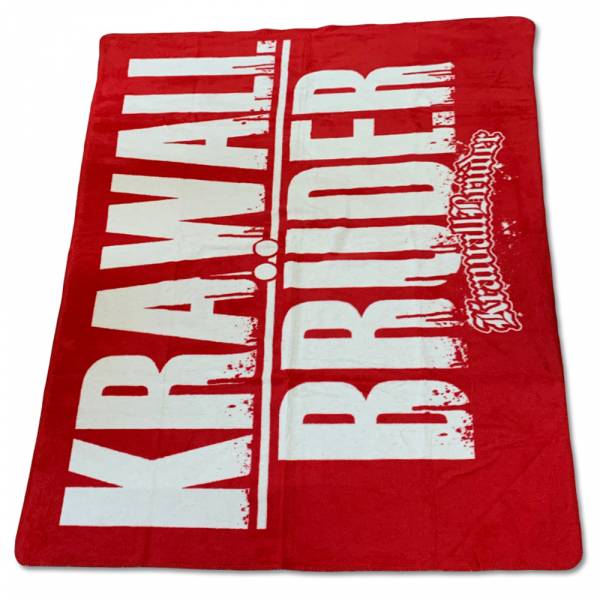 KrawallBrüder - Logo rot, Decke [sehr schwere Qualität]