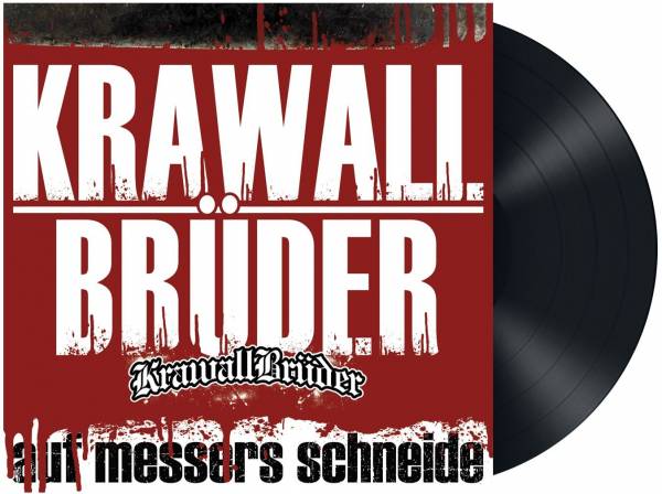 KrawallBrüder - Auf Messers Schneide - LP schwarz - limitiert 100