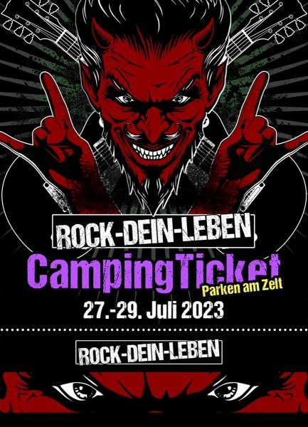 KrawallBrüder - Rock dein Leben 27.07. - 28.07. Camping Ticket