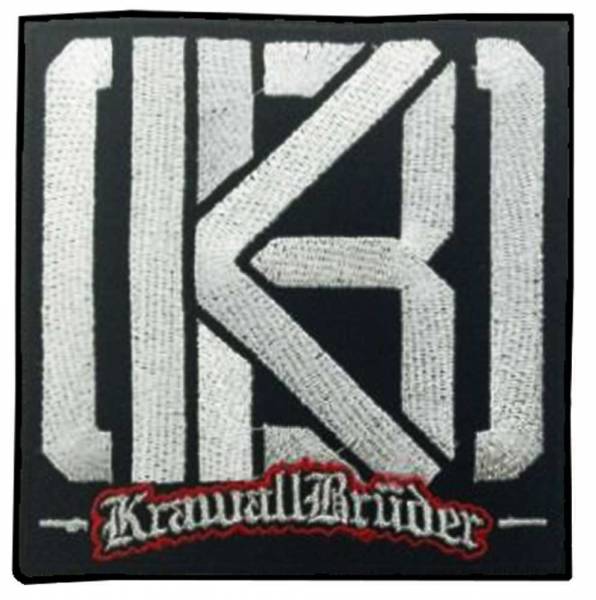 KrawallBrüder - Logo neu, Aufnäher